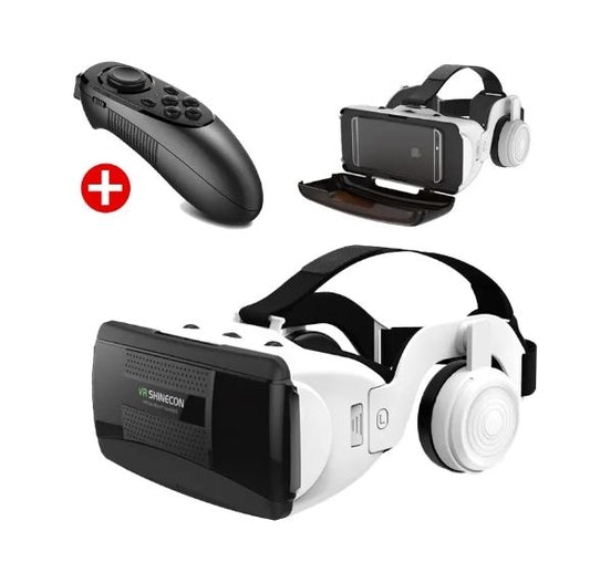 G06EB Casque de Réalité Virtuelle Original VR 3D Sans Fil avec Joystick