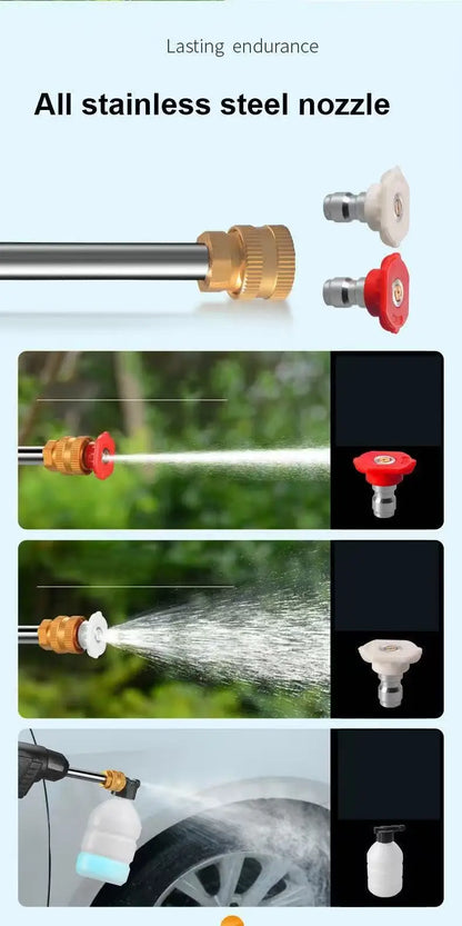 pistolet à eau, une batterie
